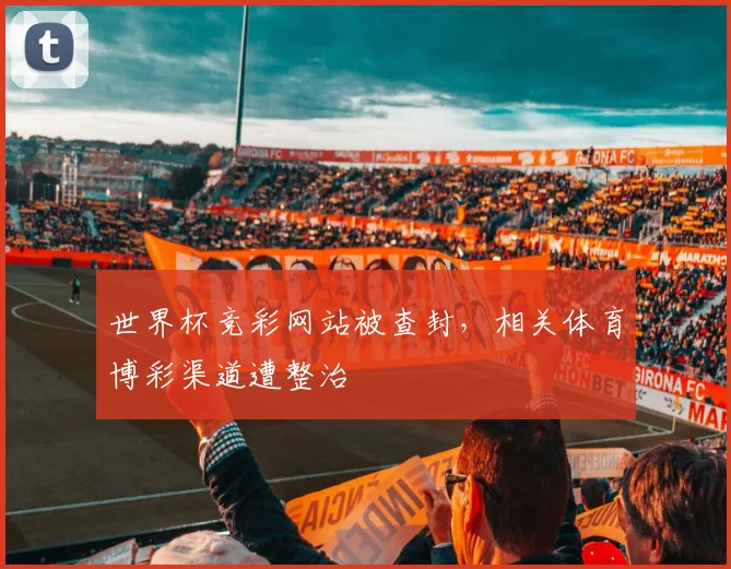 世界杯竞彩网站被查封，相关体育博彩渠道遭整治
