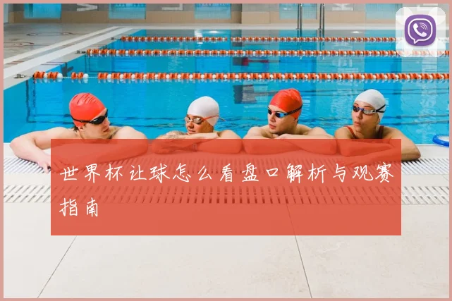 世界杯让球怎么看盘口解析与观赛指南