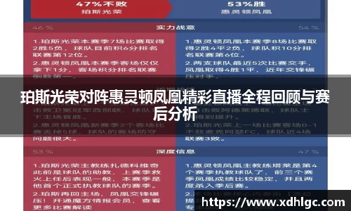 珀斯光荣对阵惠灵顿凤凰精彩直播全程回顾与赛后分析